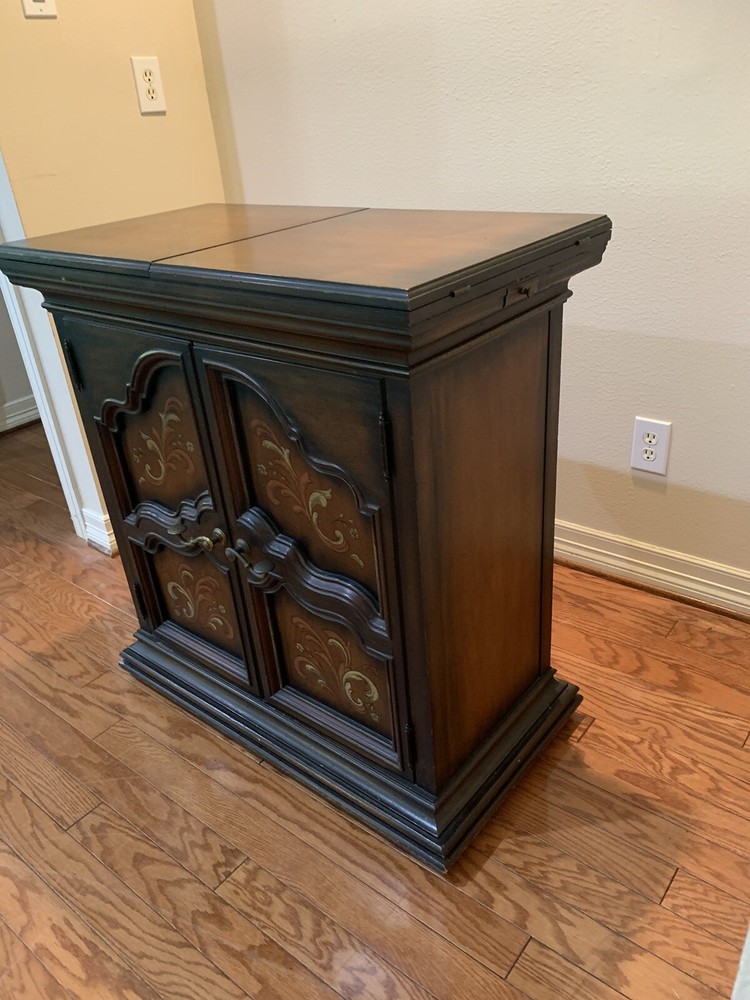 Vintage Hand Carved Buffet Server By Drexel