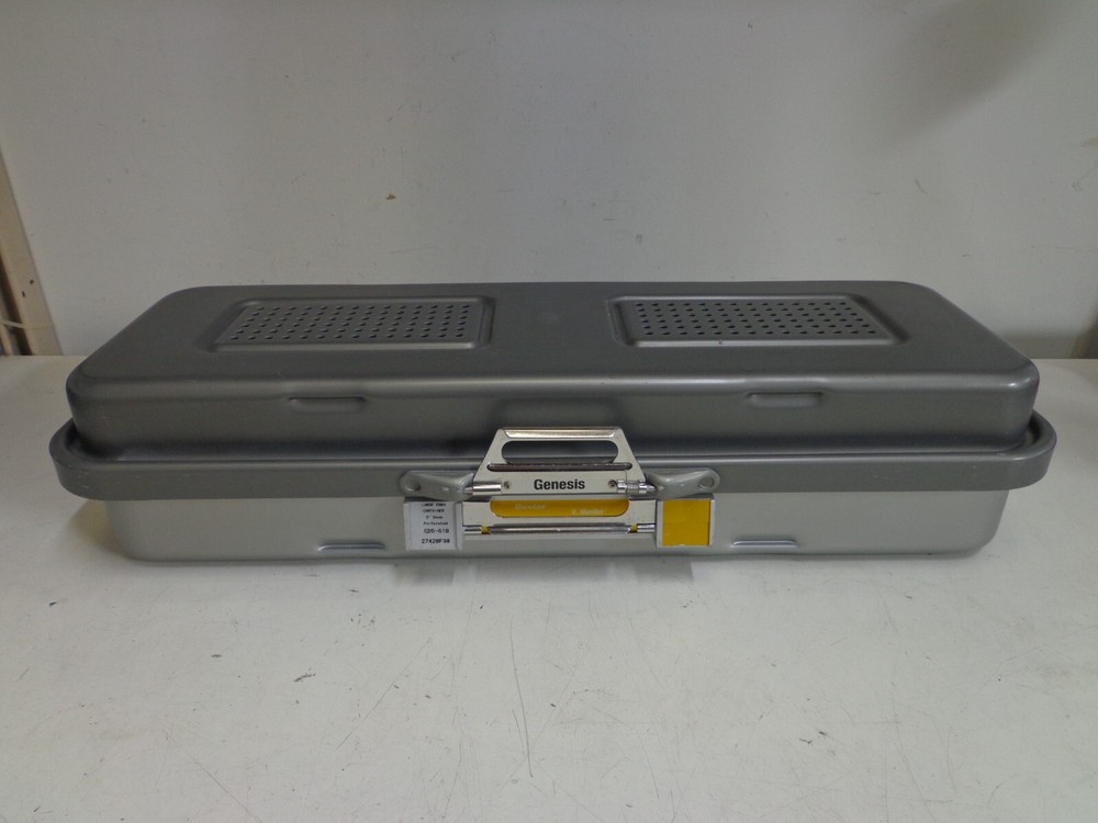 V. Mueller Genesis CD5-61B Sterilization Case Large Endo Container 6'' Deep
