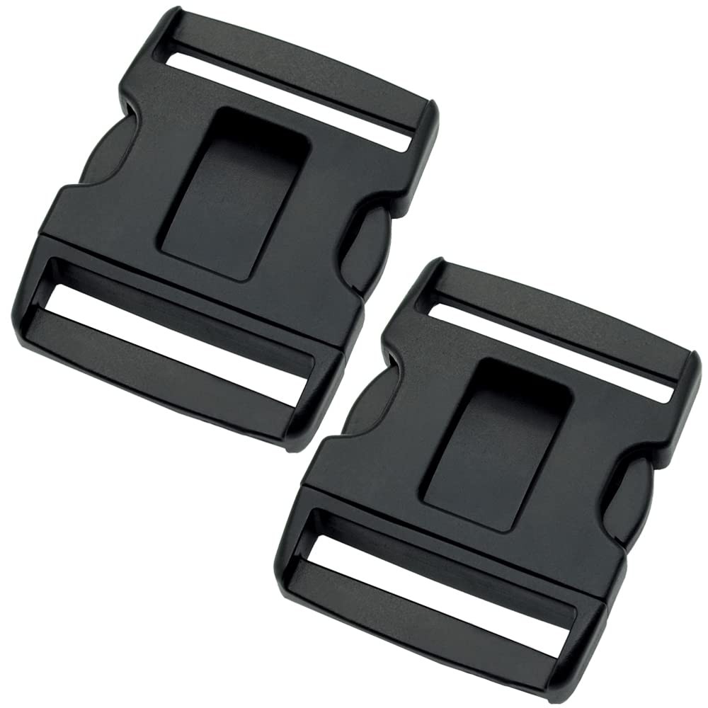 ROCOTACTICAL 2.25" Tri-Release Buckle Set, Plastic Duty 2.25", Type 2