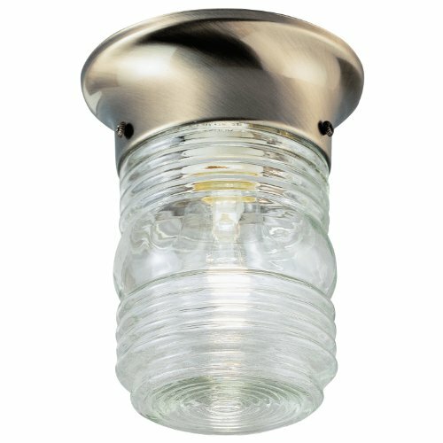 Westinghouse 6681800 One-Light Flush-Mount Outdoor Lantern