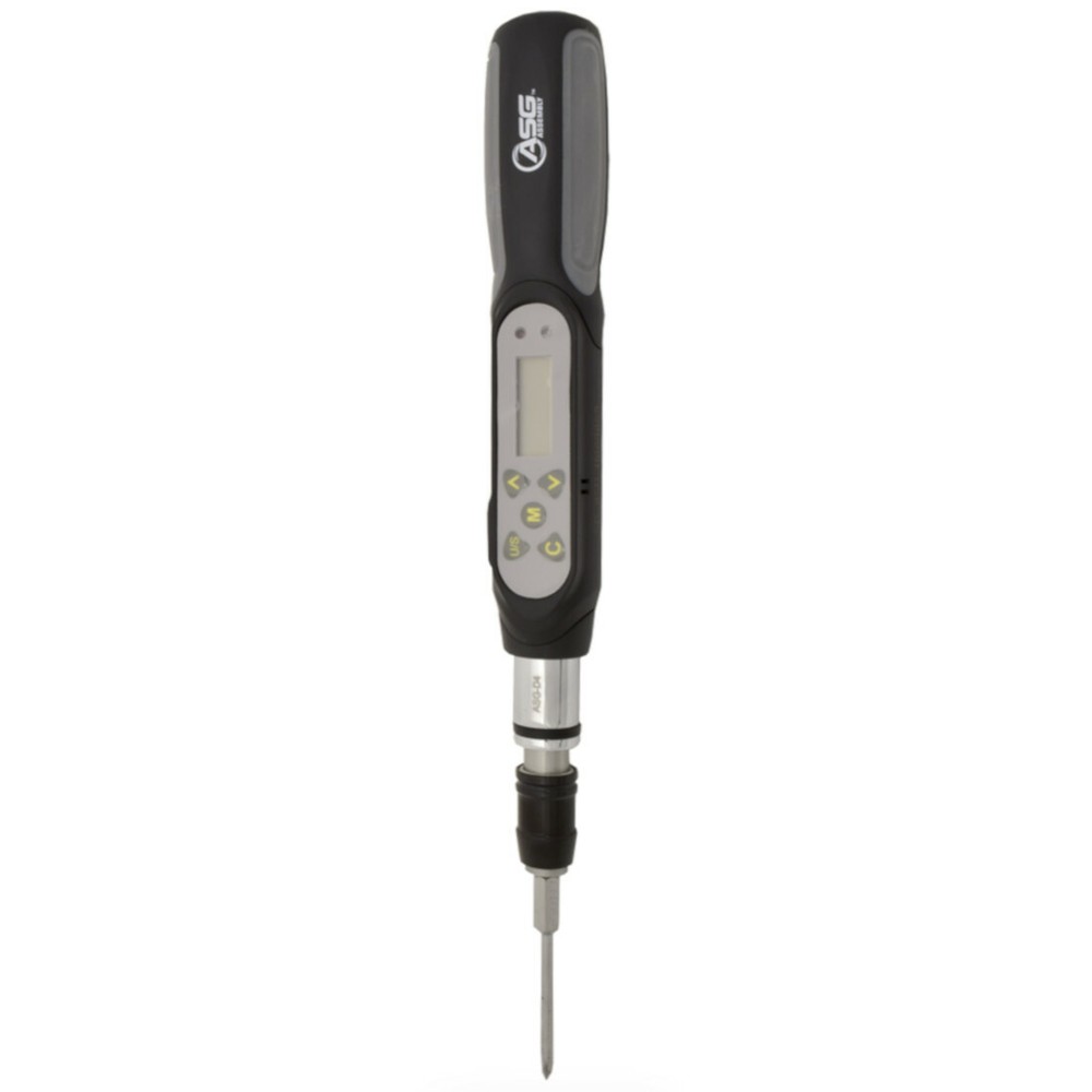 ASG D35 1/4" HEX Digital Torque Manual Production Assembly Screwdriver