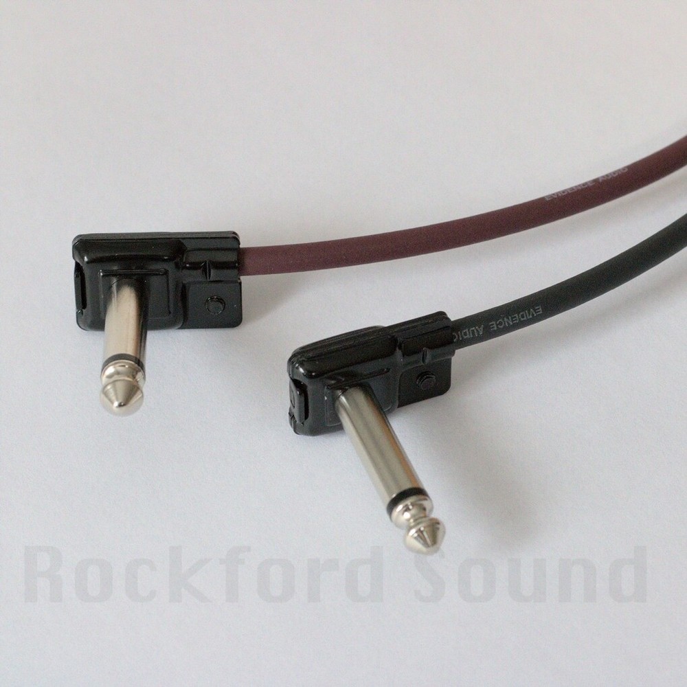Evidence Audio The Monorail Patch Cable, ESP Right Angle Soldered Plugs