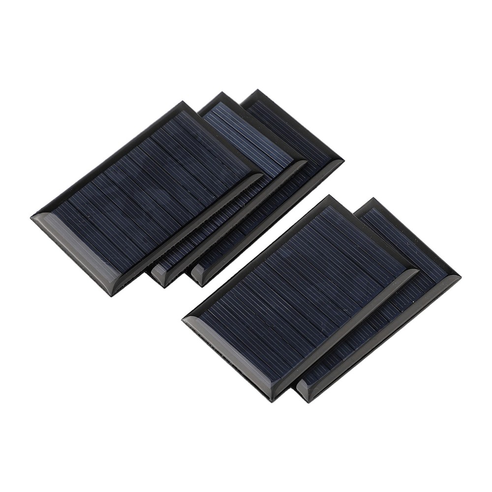 Solar Panel Module Pack of 5pcs for Portable Charging and For Lighting Needs