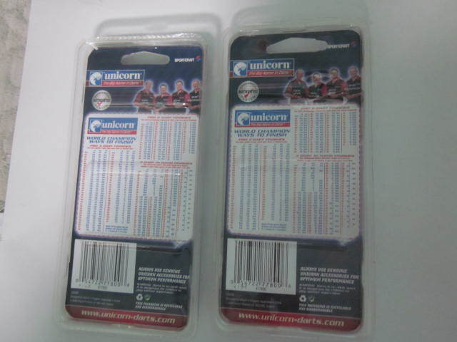 2 UNICORN Dart Accessory Kits (Soft Tip)