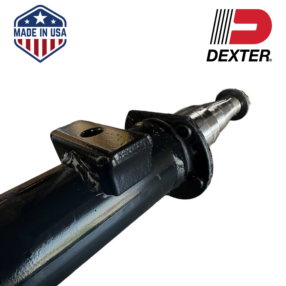 Dexter® 7,000 lb. Trailer Axle Beam – Underslung, Spring Seats Welded, E-Z Lube