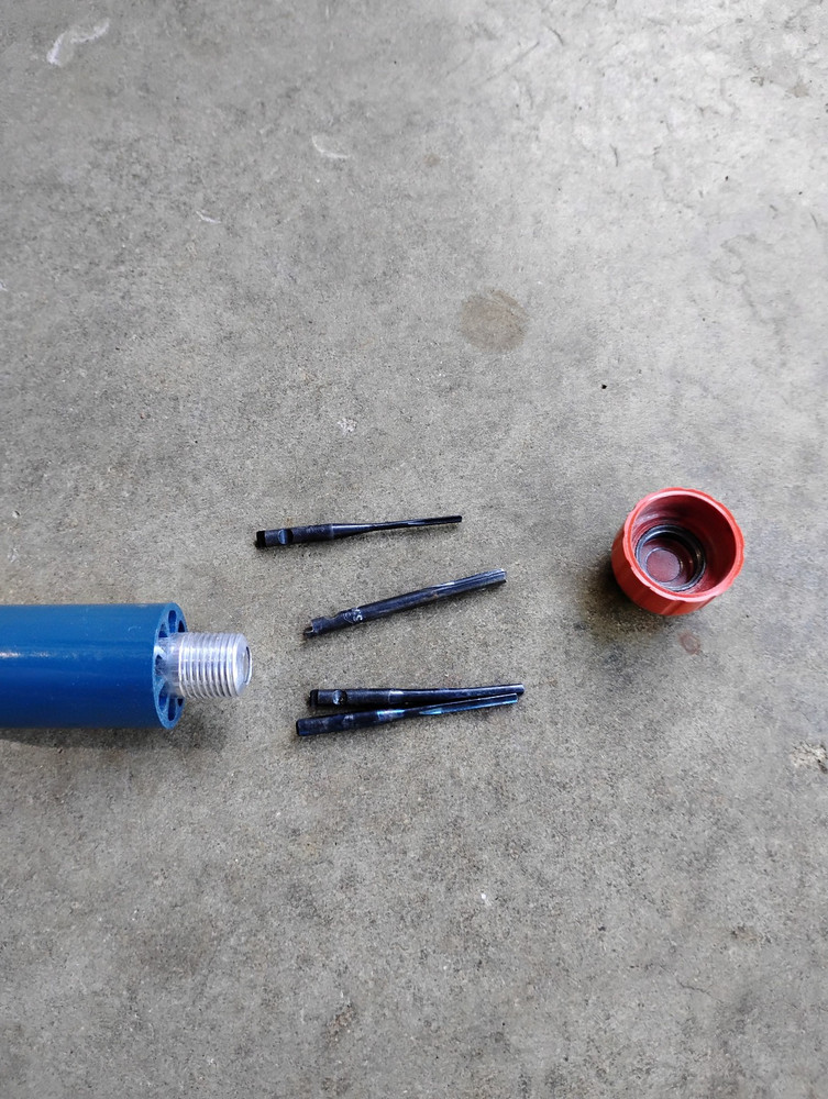 Stanley Handyman Yankee No. 46 Push Drill + 4 Clutch Bits