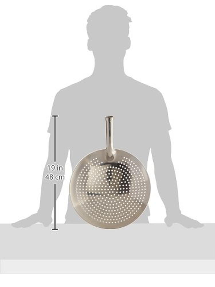 12" Skimmer, Short Handle, S/S