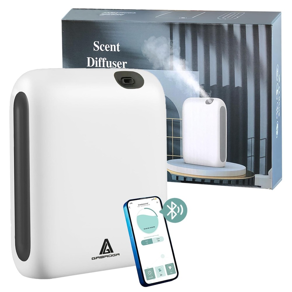 Smart Scent Air Machine for Home, 1500 Sq.Ft Coverage Hotel Collection Diffus...