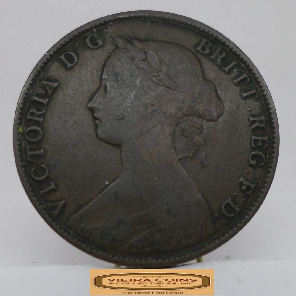1861 Great Britain Half Penny - #C58272NQ