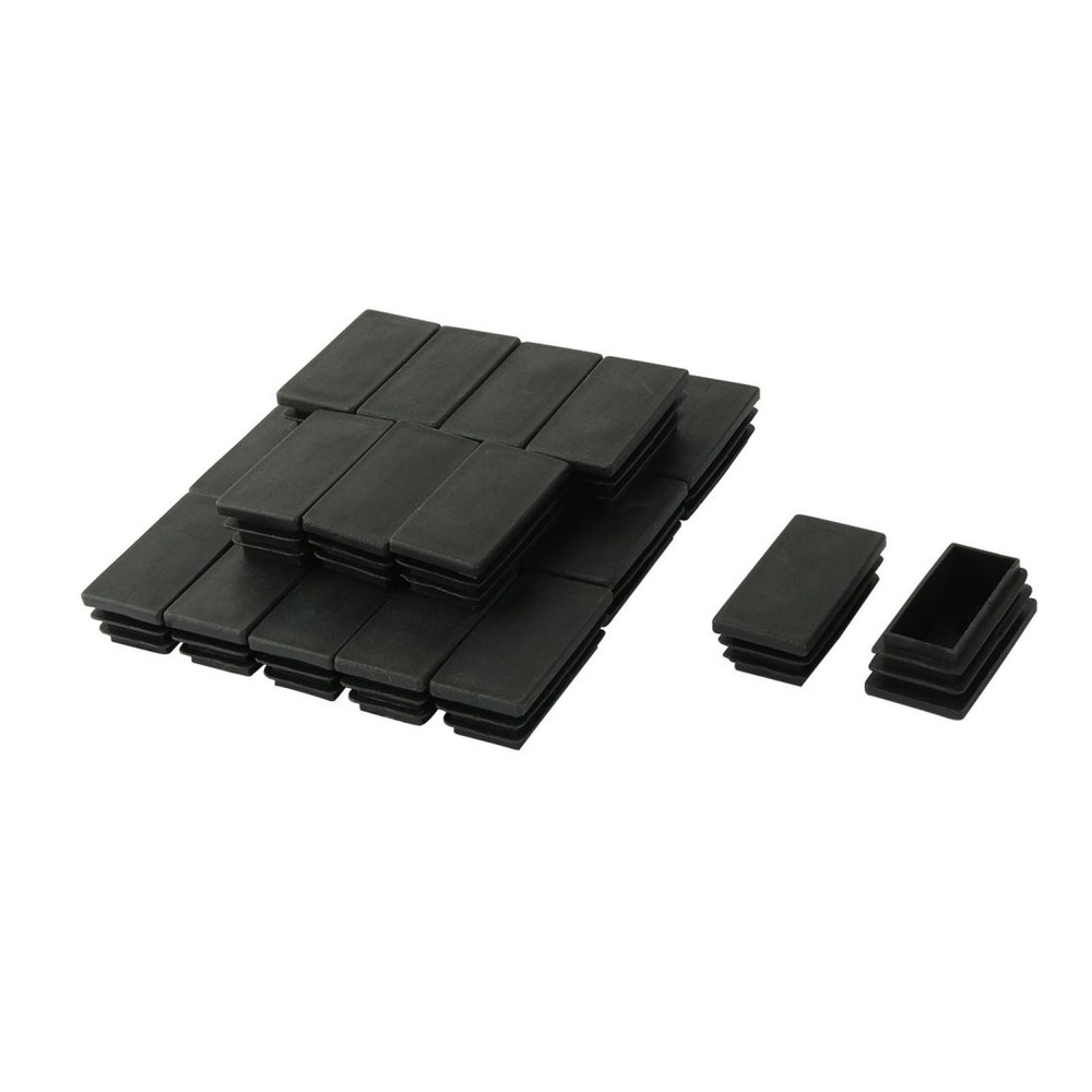 25mm x 50mm, Plastic with Rectangular Inserts, with Joint, 24pcs