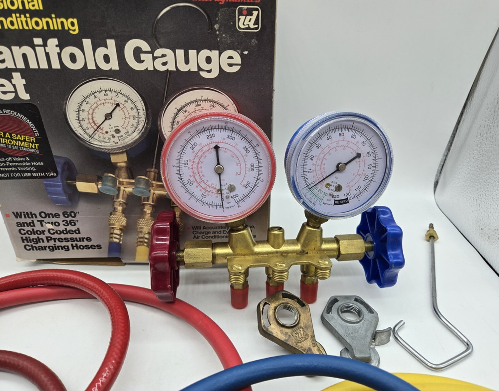 Manifold Gauge Set, Professional Air Conditioning, Interdynamics