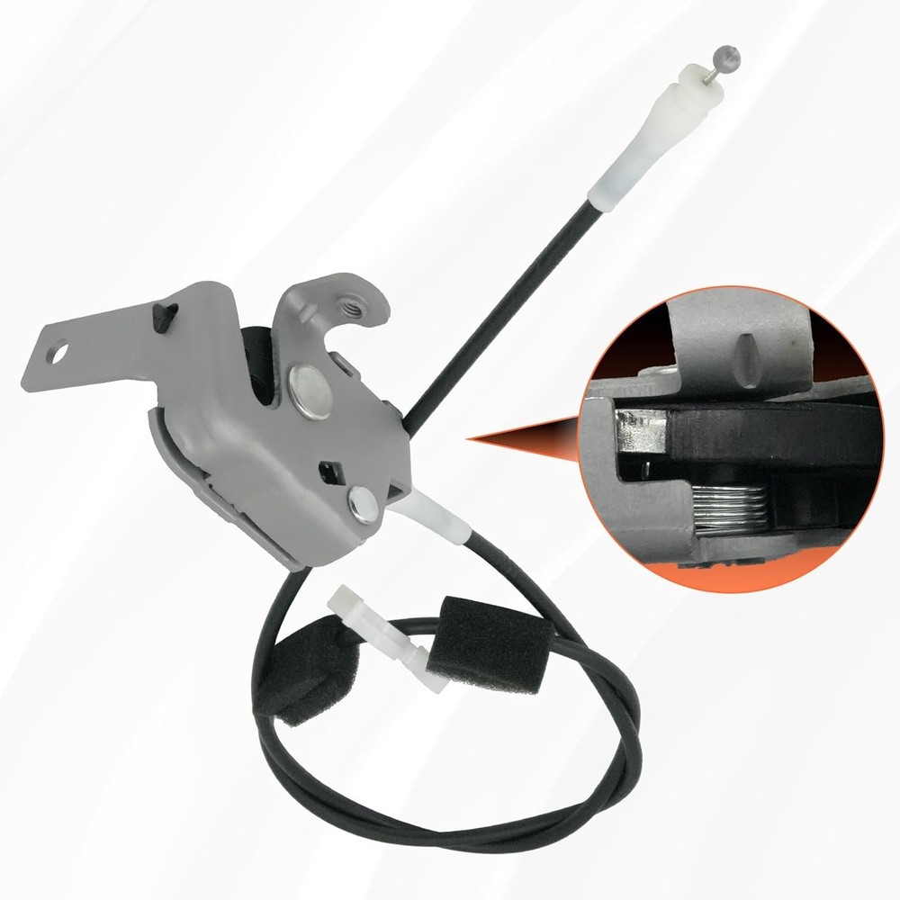 Upper Door Latch with Cable Compatible with 1992-2009 E150 E250 E350| Rear Upper