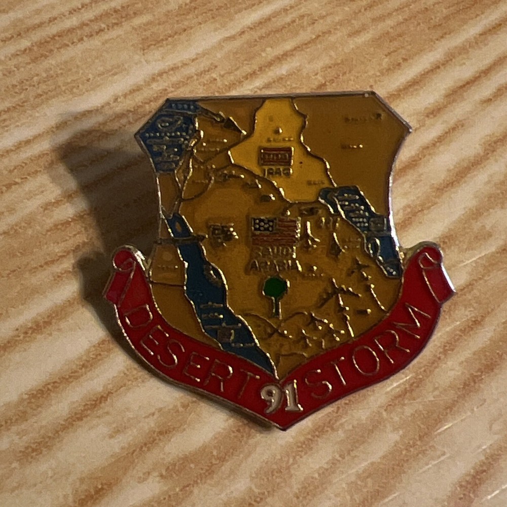Desert Storm 91 Pin Rare