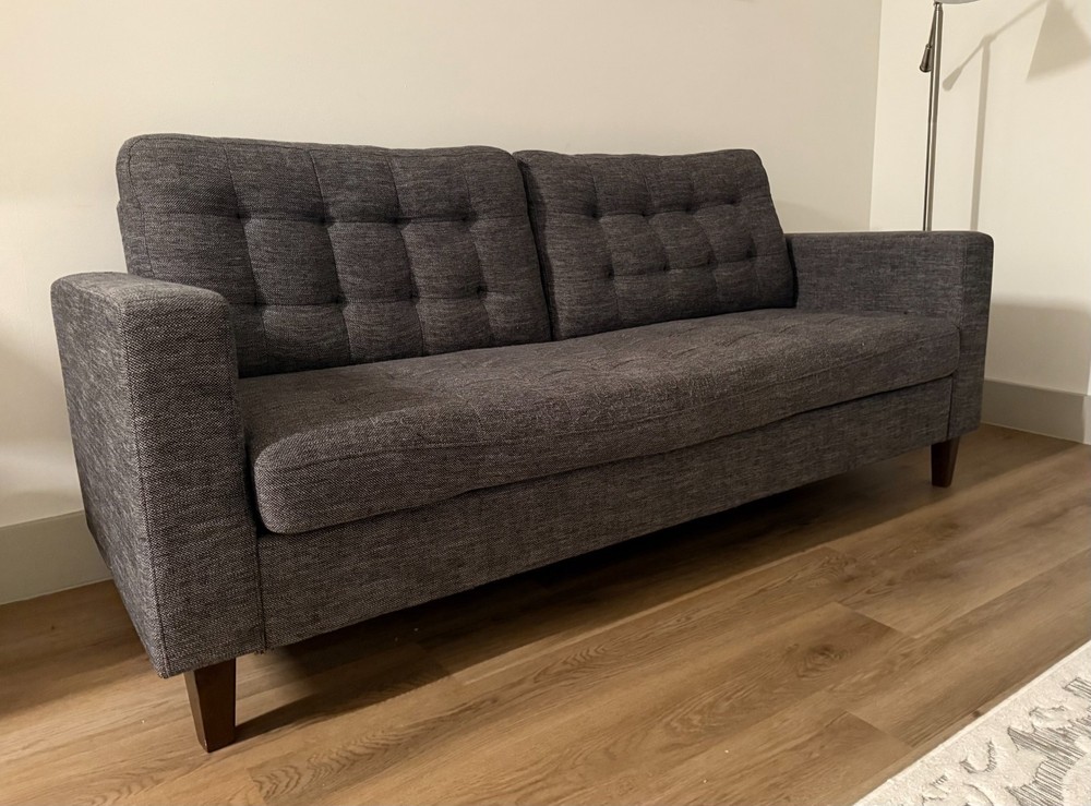 Milton 76" Square Arm Sofa by Mistana