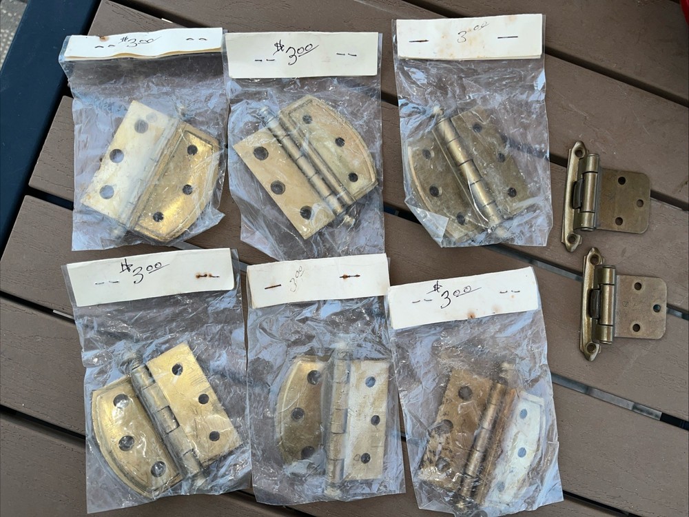 Vintage 3" Hinge Lot NIP