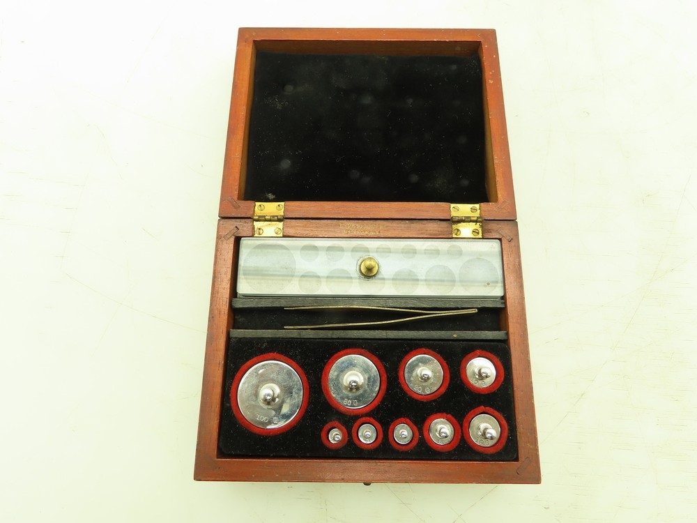 Scale Weights 9 Piece 1 Gram-100 Gram