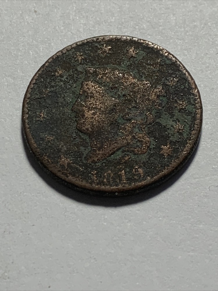 1819 large cent small date