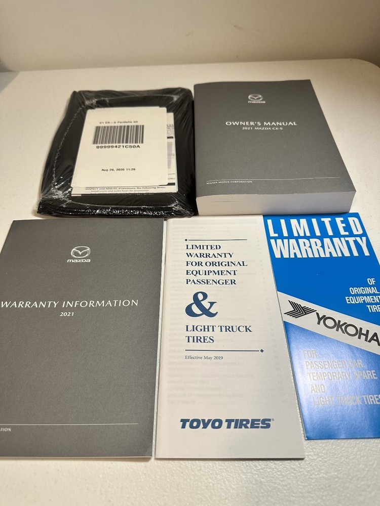 2021 Mazda CX-5 Owner's Manual Set