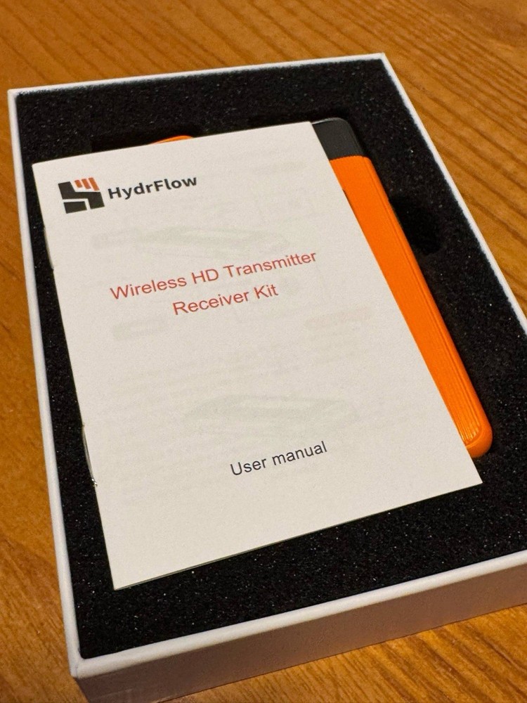 Hydrflow Wireless Transmitter and Receiver 1080P Output