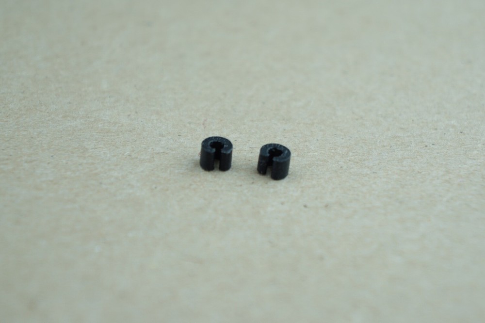 (2) NEW Genuine OEM Original Authentic Pandora Silicon Rubber Clip Stoppers Lock