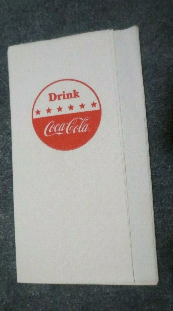 5 Different Coca-Cola Napkins