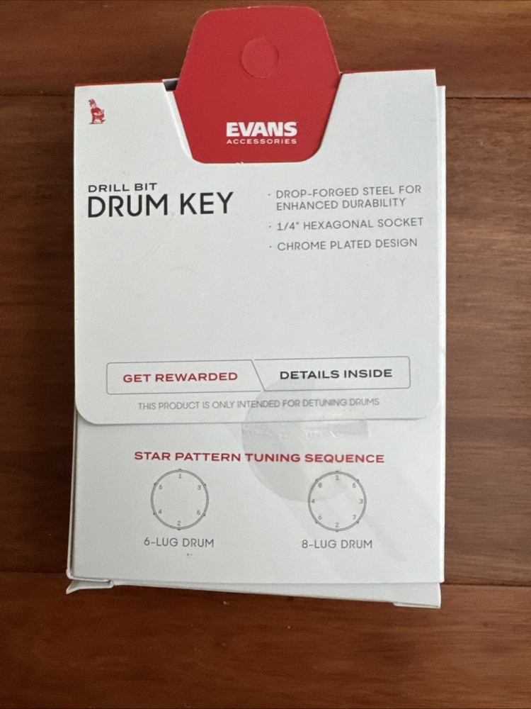 Evans DABK Magnetic Drill Bit Drum Key