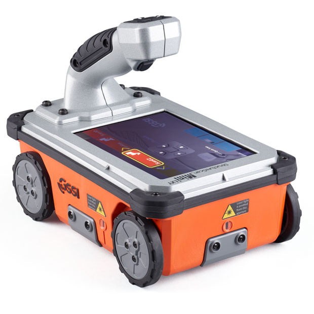 GSSI StructureScan Mini LXT. Concrete georadar.  The 24 inch depth sensitivity.