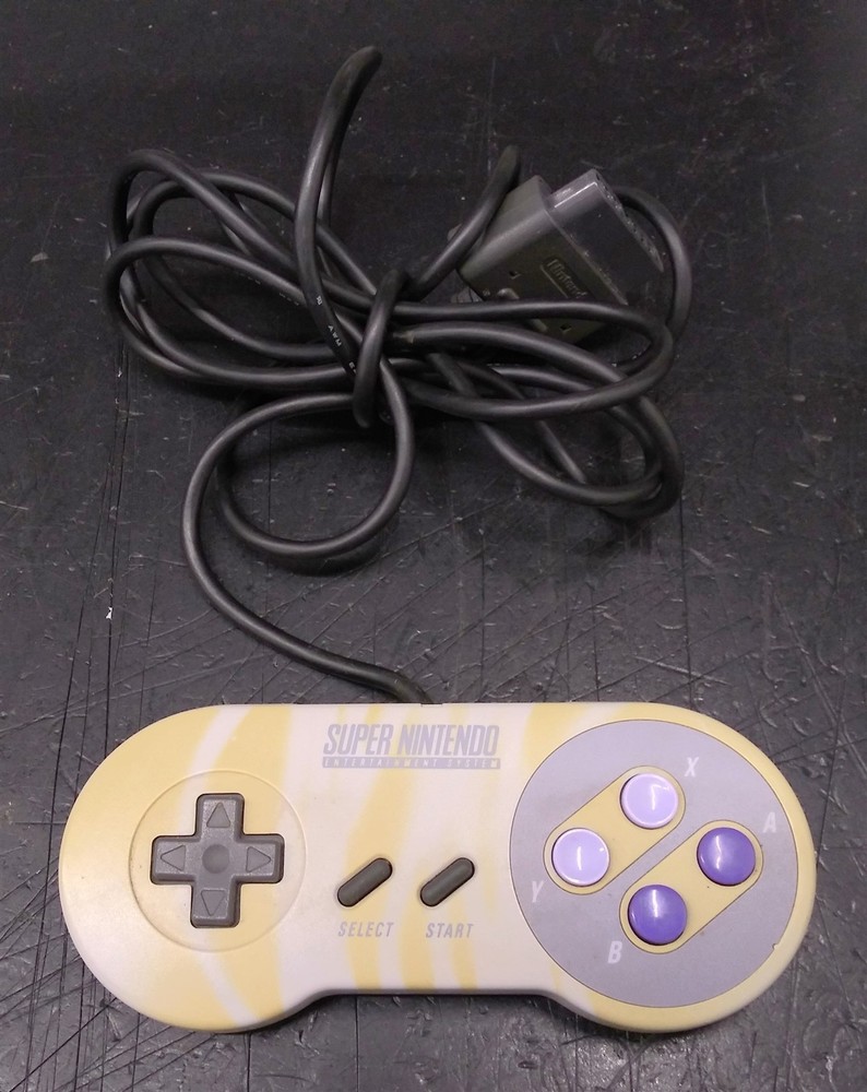 ⭐️⭐️⭐️⭐️⭐️ OEM Super Nintendo SNES Controller SNS-005 Grade C