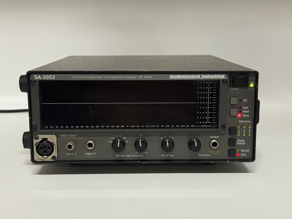 Audio Control SA-3052 one Third Octave Real time Spectrum Analyzer / SPL Meter