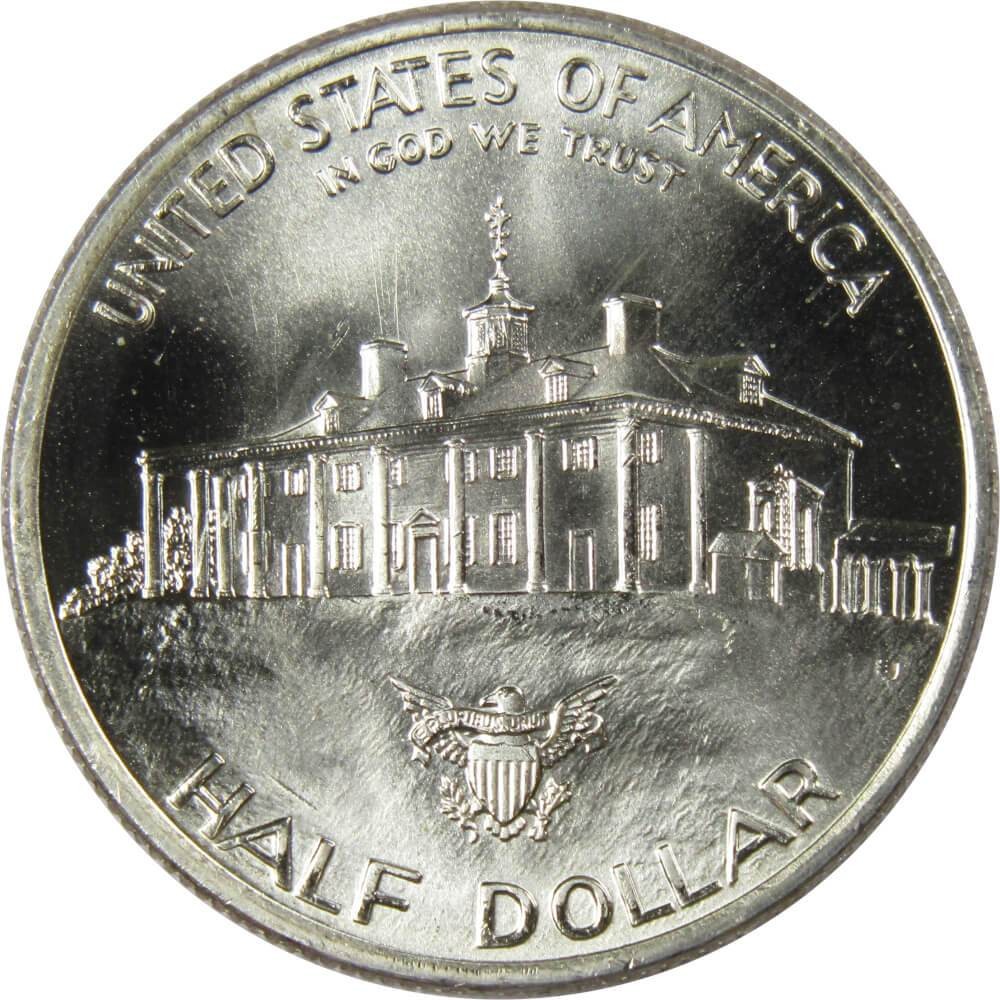 1982 D George Washington Commemorative Silver Half Dollar Uncirculated