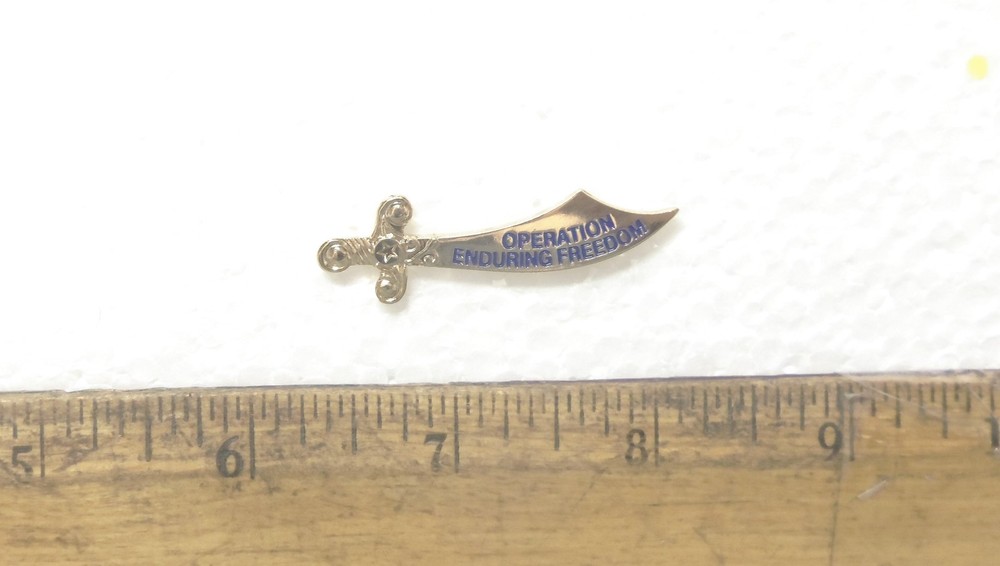 "Operation Enduring Freedom" Pin