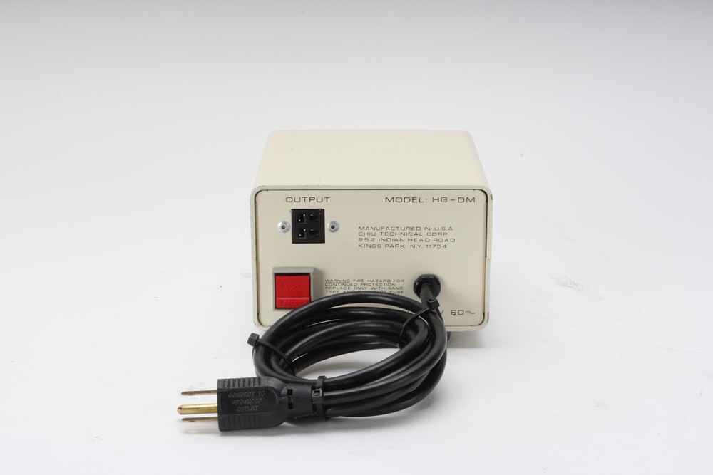 Chiu Technical Corporation HG-100DM Microscope Illuminator Power Source