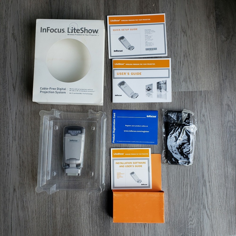 InFocus Lite Show Wireless Projector Connection M1-DA/M1-D compatible