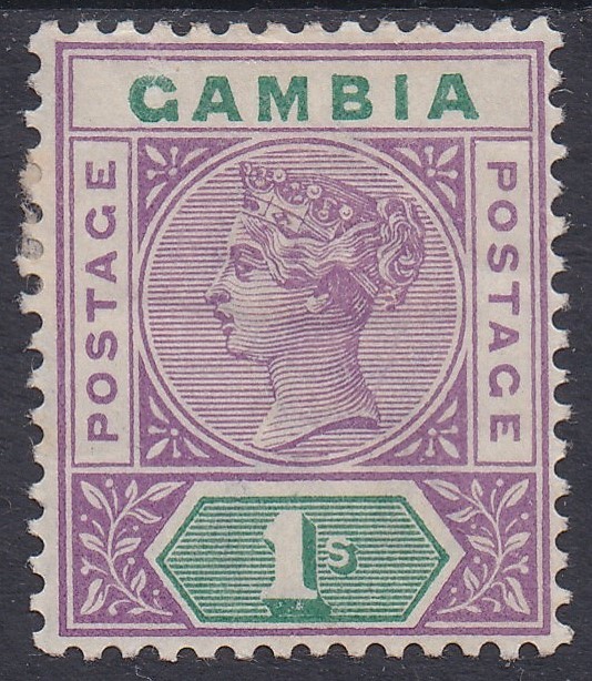 GAMBIA 1898 QV TABLET 1/-