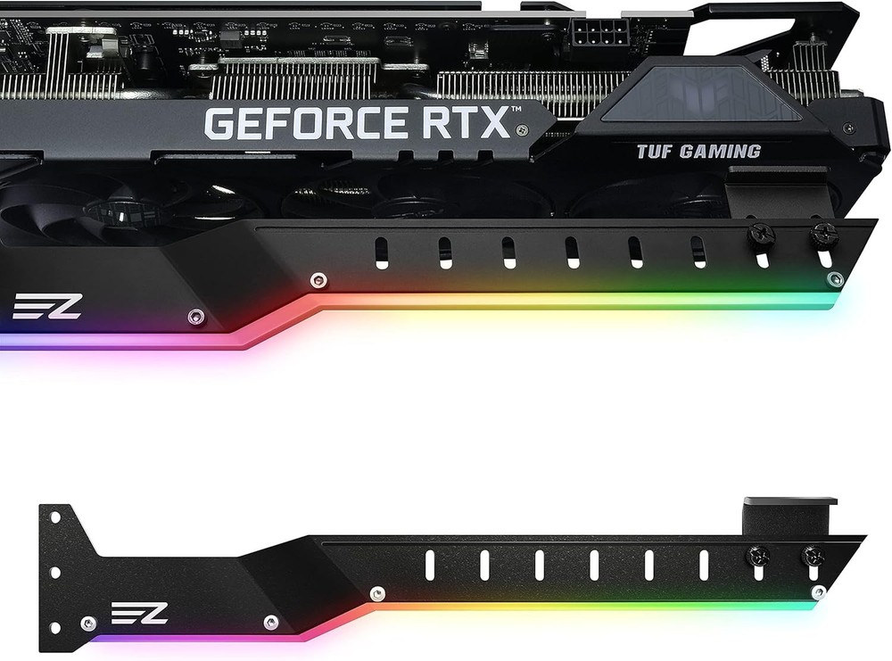Graphics Card Support Bracket - RX6700, 309EZ-Black