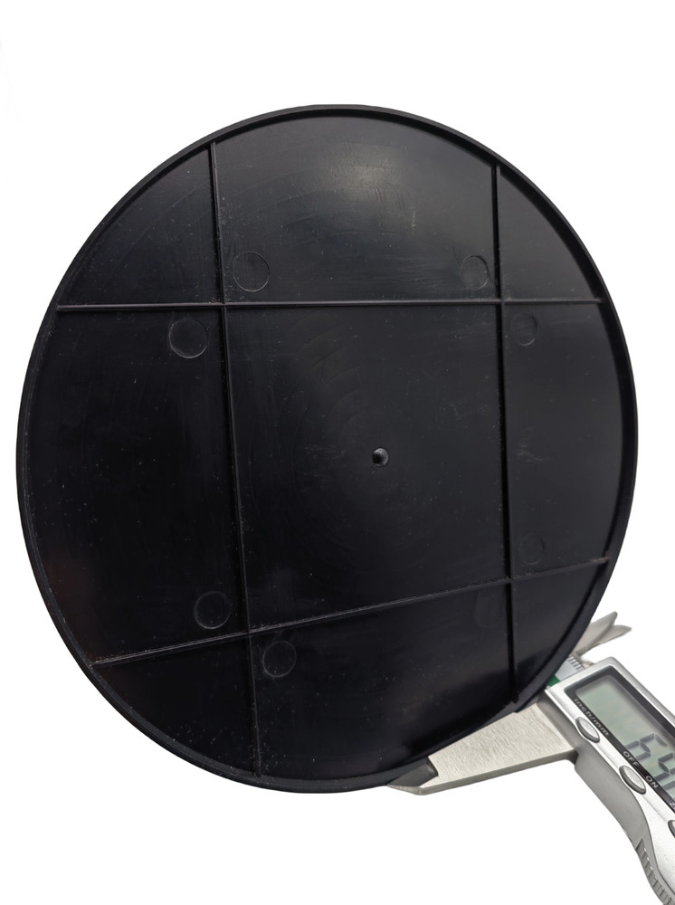 160mm Round Plastic Base for Large Miniature Wargames & Display