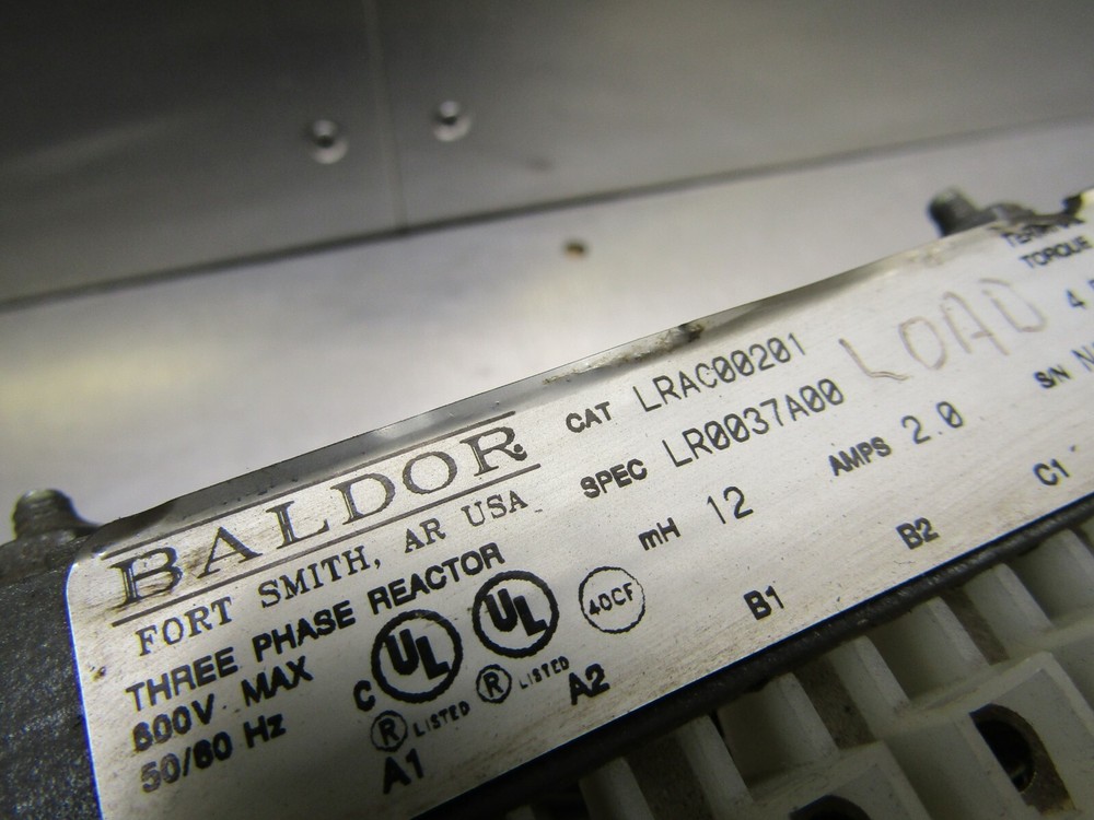 Baldor LRAC00201 Line Reactor