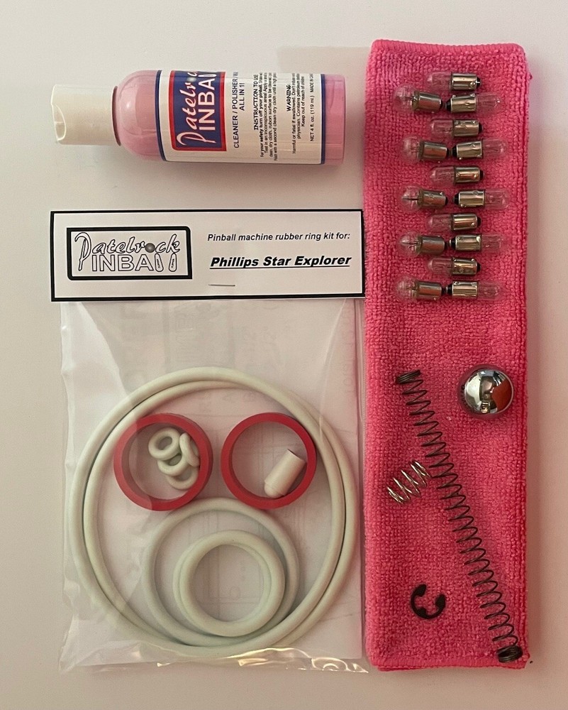 Philips Star Explorer Pinball Machine Maintenance Tune Up Kit