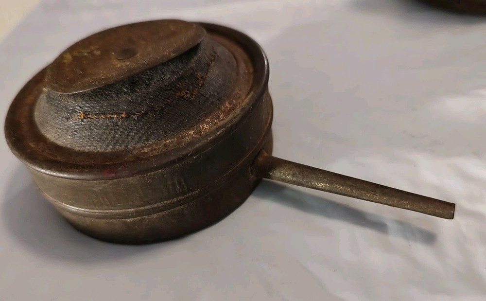 Antique Quick Loader American Can Co. Squeeze Can Black Powder