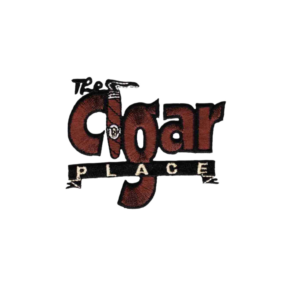 The Cigar Place (2-Pack) Iron on Patch