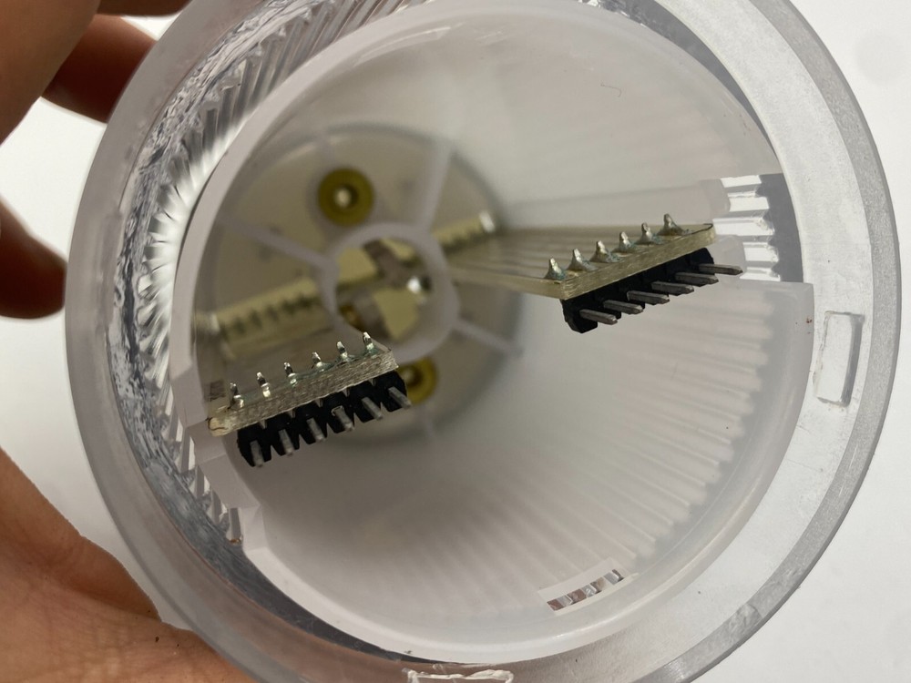 Cutler Hammer E26B0 Ser A1 Clear Lens & Diffuser Unit For E26 Series Stacklights