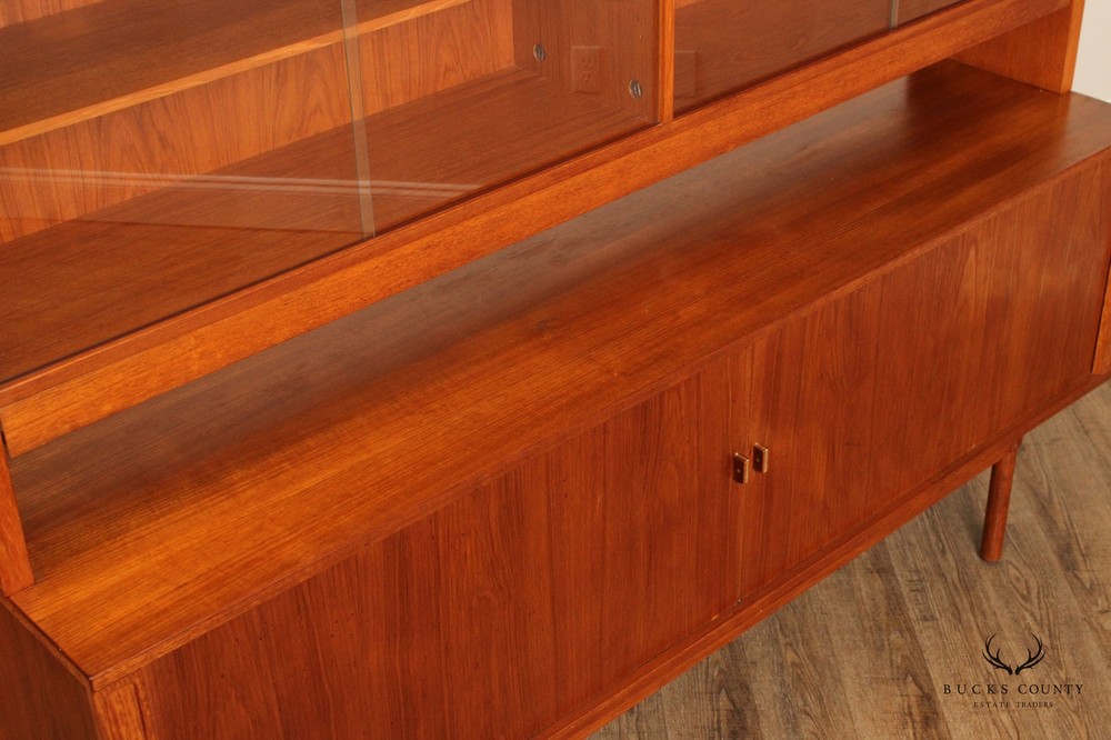 Lovig Danish Modern Teak Sideboard and Hutch