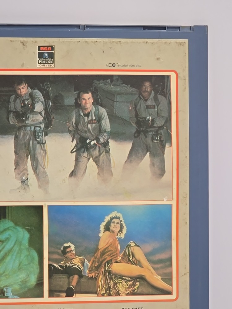 Ghostbusters 1984 CED RCA SelectaVision VideoDisc Murray Aykroyd Ramis Hudson