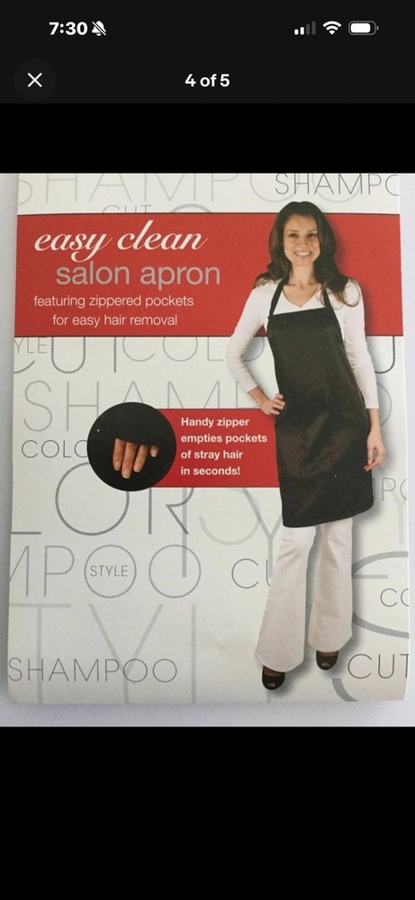 Salonchic Easy Clean Salon Apron #4043