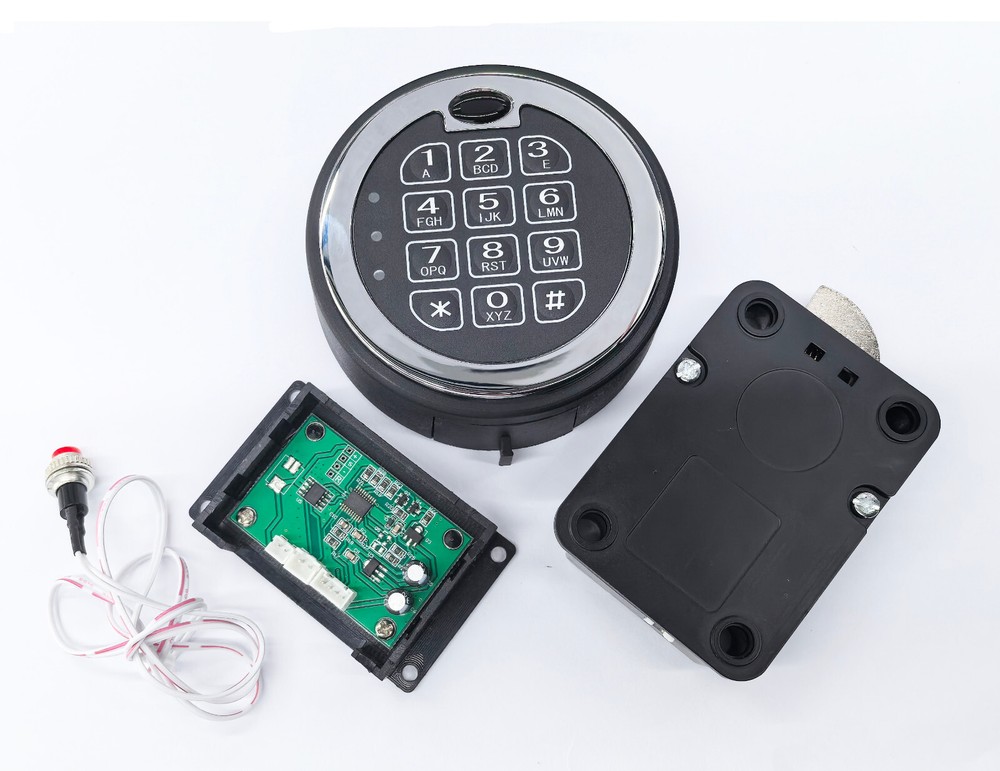 Fireproof Gun Safe Lock Replacement Swing Bolt Lock Electronic Keypad Lock