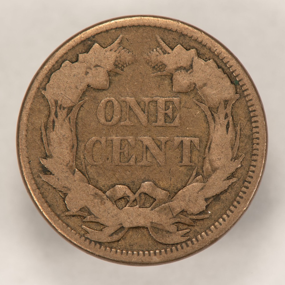 1857 1c Flying Eagle Small Cent - VG - SKU-Z2036