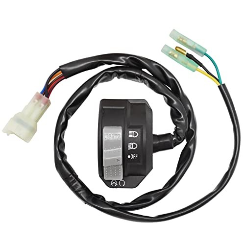 Handlebar Switch Control Start Stop Kill Headlight Button for Yamaha Breeze