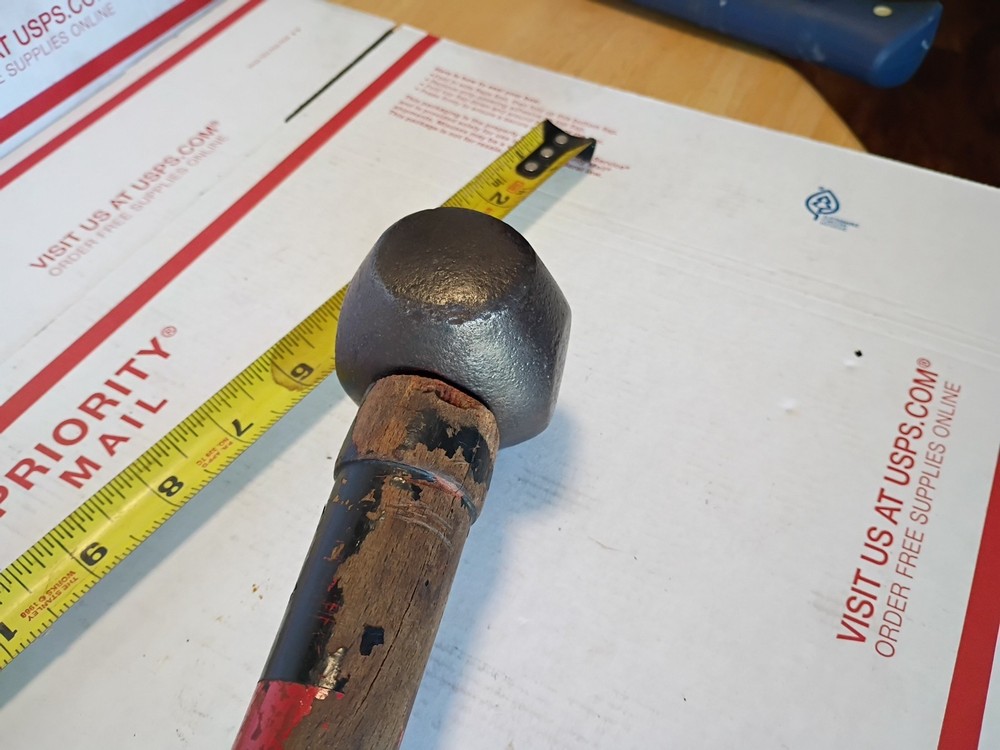 HELLER FARRIER'S CAT HEAD TURNING HAMMER-BLACKSMITH