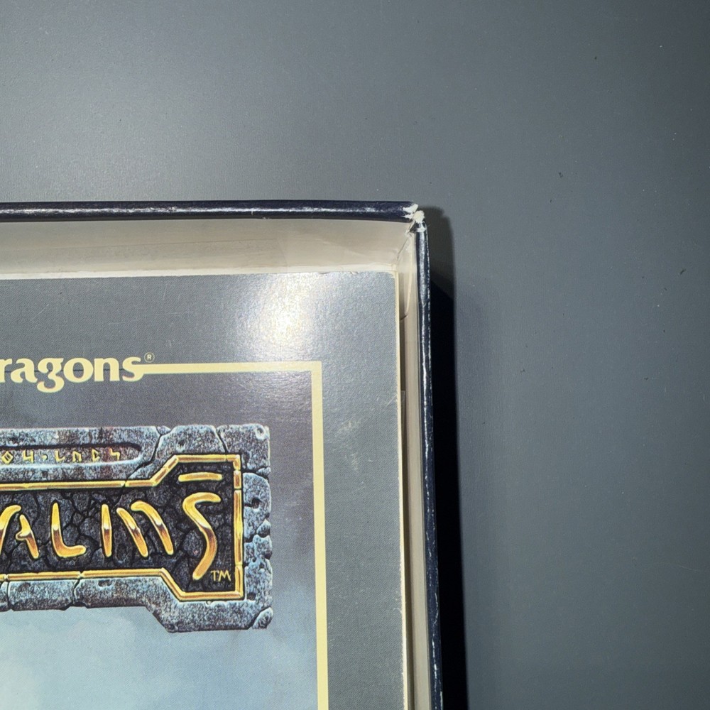 Dungeons and Dragons Forgotten Realms Campaign Set Boxed 1987 COMPLETE & VG+!