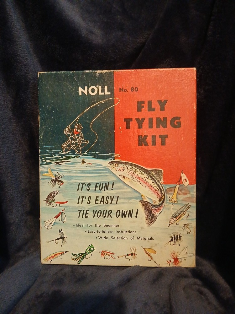 Vintage NOLL #80 Fly Tying Kit